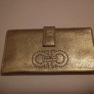 Salvatore Ferragamo Gold Women's Wallet